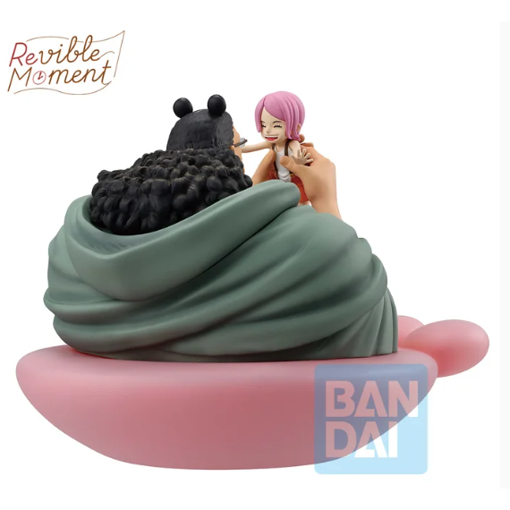 日版 日空版 金證 一番賞 海賊王 航海王 Dramatic B賞 大熊＆波妮 大熊 波妮 公仔 模型 全新未拆 萬普-細節圖3