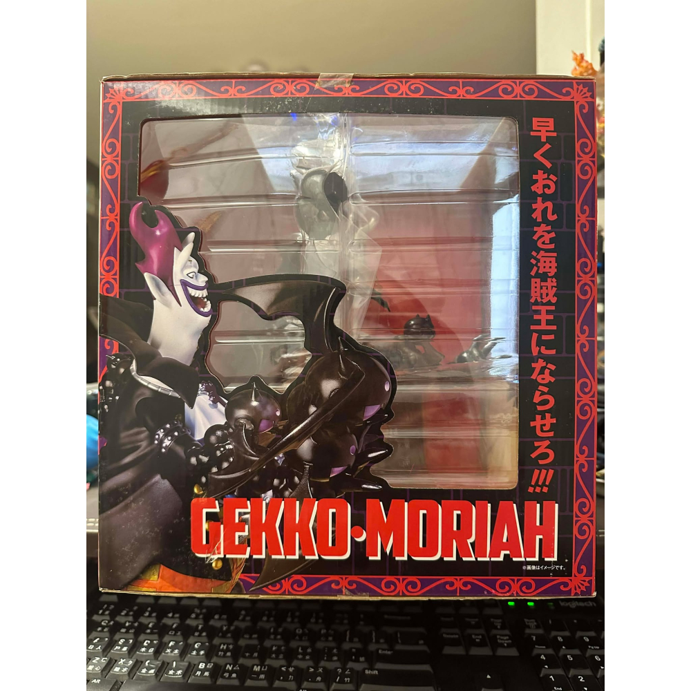 全新 綠貓 銀證 海賊王 航海王 Figuarts ZERO 七武海 月光摩利亞 莫利亞 公仔 萬普 七武海 全新未拆-細節圖9