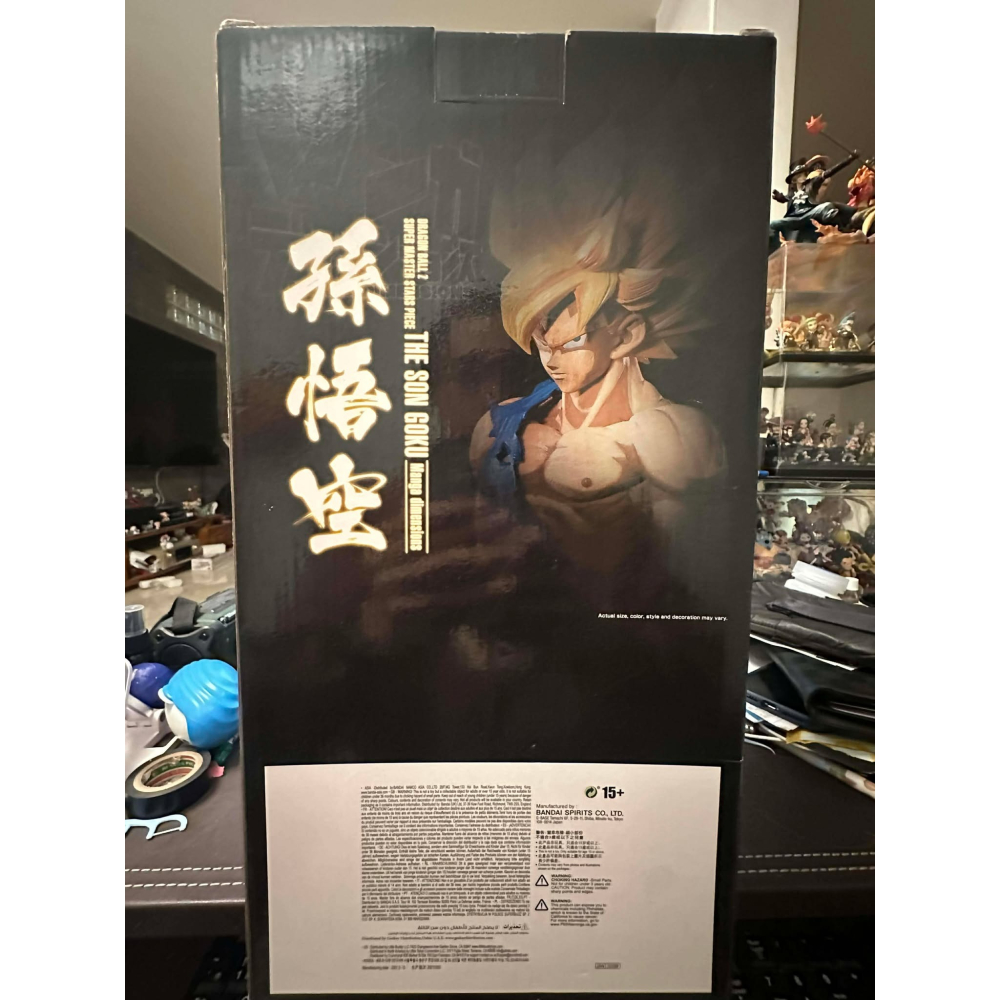 七龍珠 七龍珠z 海外限定 SMSP 2D 超賽戰損 悟空 孫悟空 達爾 2D畫風 超級賽亞人 公仔 漫畫色 全新未拆-細節圖9