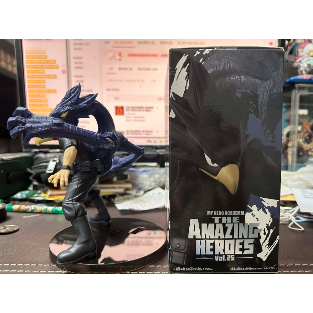 正版 我的英雄學院 英雄學院 我英 常闇踏陰 THE AMAZING HEROES vol.25 烏鴉 深淵 景品 公仔-細節圖8