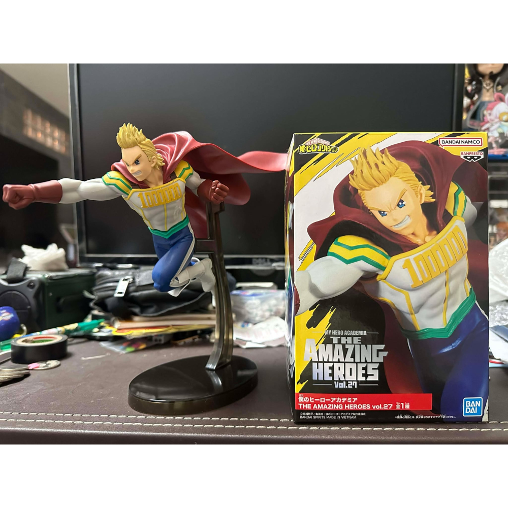 正版 日版 我的英雄學院 英雄學院 我英 AMAZING HEROES vol.27 盧米利昂 通行百萬 景品 公仔-細節圖5
