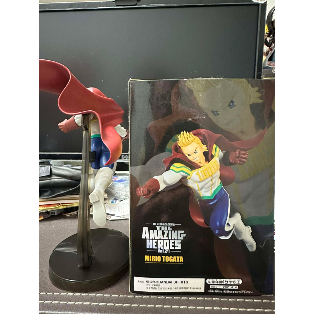 正版 日版 我的英雄學院 英雄學院 我英 AMAZING HEROES vol.27 盧米利昂 通行百萬 景品 公仔-細節圖7