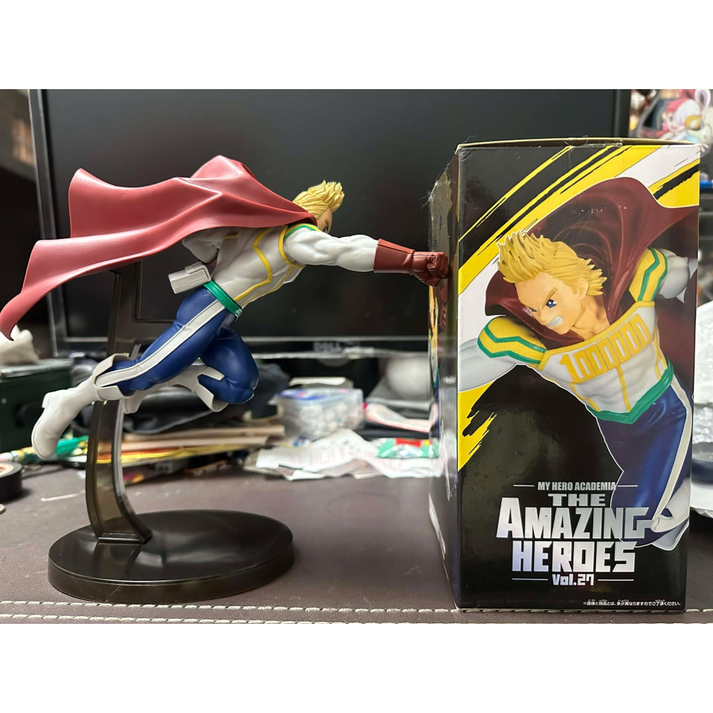 正版 日版 我的英雄學院 英雄學院 我英 AMAZING HEROES vol.27 盧米利昂 通行百萬 景品 公仔-細節圖8