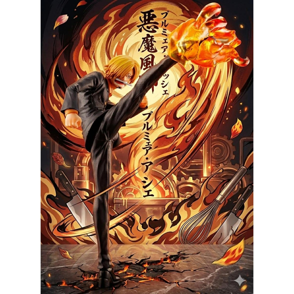 一番賞 航海王 D賞 海賊王 公仔 模型 戰鬥回憶錄 香吉士 山治 惡魔風腳 踢技 動作 黑腳 廚師 莫克 草帽海賊團