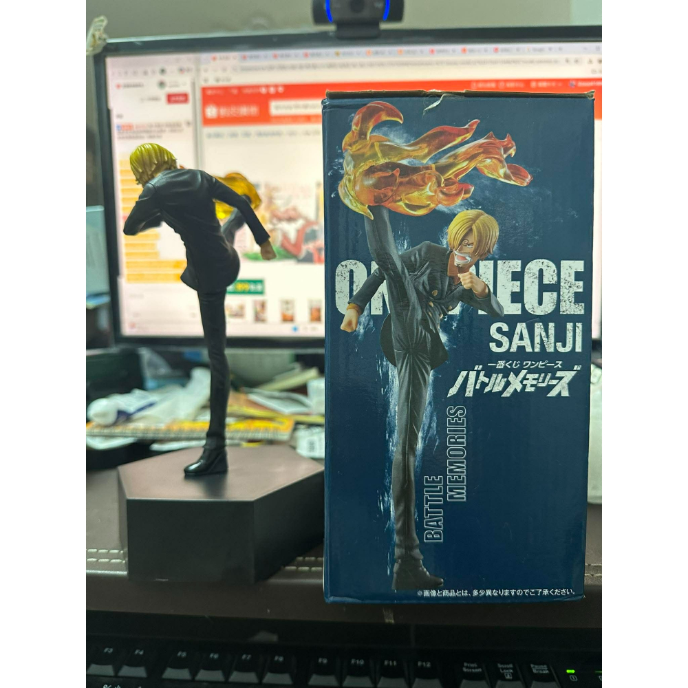 一番賞 航海王 D賞 海賊王 公仔 模型 戰鬥回憶錄 香吉士 山治 惡魔風腳 踢技 動作 黑腳 廚師 莫克 草帽海賊團-細節圖8