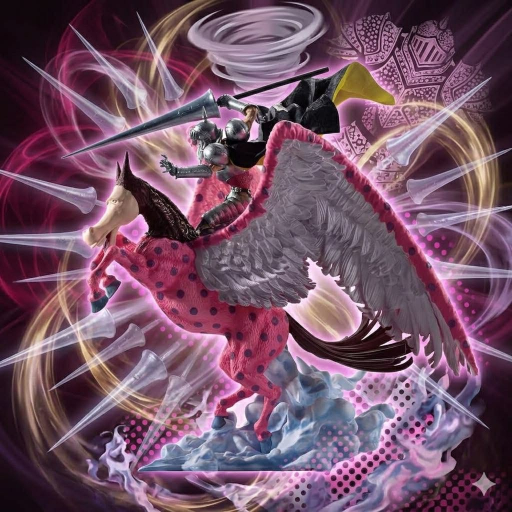 日版 日空版 金證 一番賞 海賊王 航海王 C賞 惡魔寄宿者 魂豪示像 皮耶爾 空島騎士 甘福爾 甘·福爾 公仔 模型-細節圖2