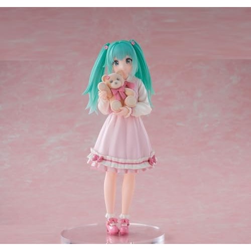 日版 景品 SEGA 初音未來 Luminasta MIKU 初音 概念系列 vol.3 小熊 睡衣 公仔 日下氏 原畫-細節圖4