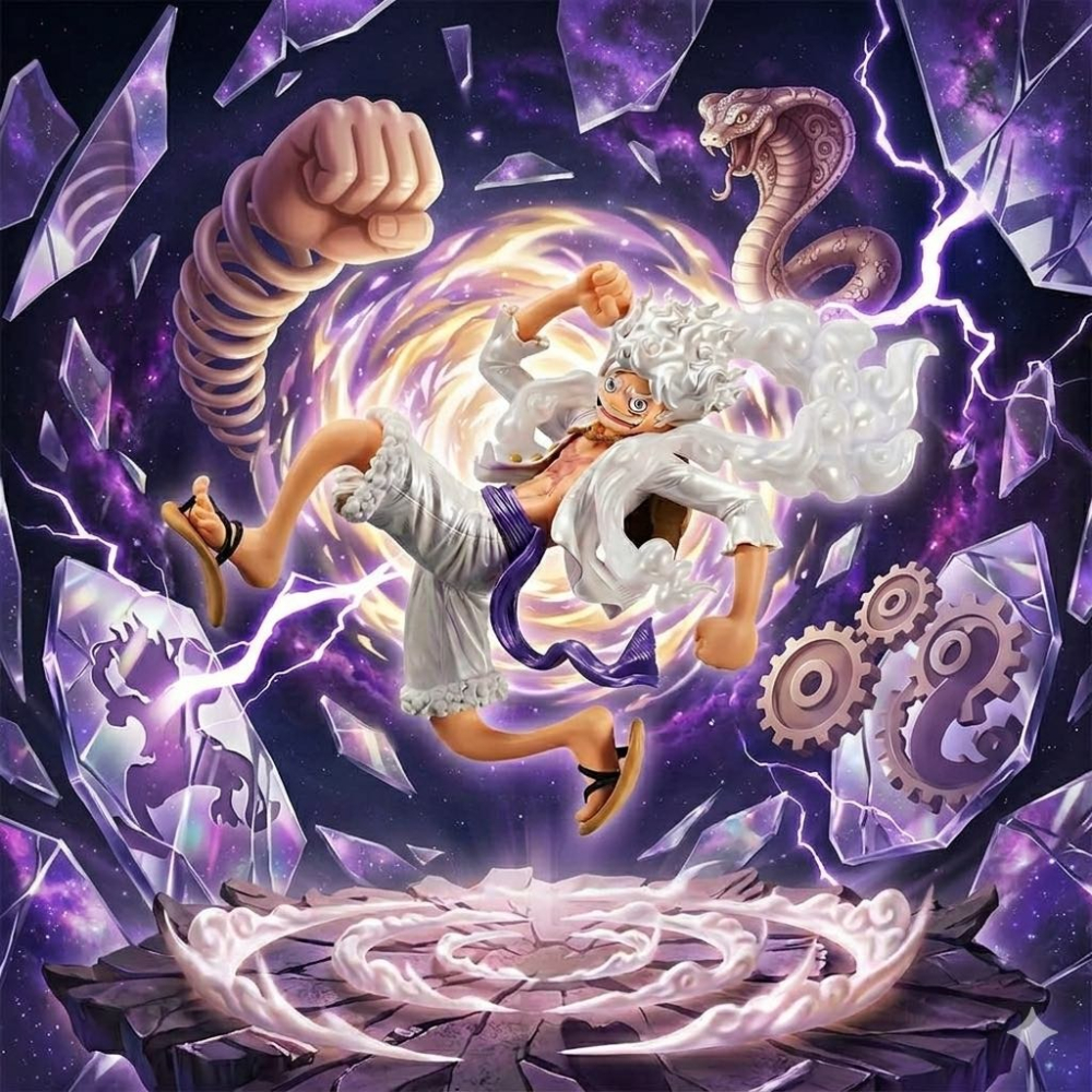 一番賞 海賊王 航海王 最後賞 最終賞 五檔魯夫 魯夫 尼卡 太陽神 BEYOND THE LEVEL 躍動 電鍍 特殊-細節圖2