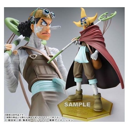 日版 金證 日空版 海賊王 航海王 騙人布 狙擊王 面具 司法島 破面版 POP P.O.P DX ex 全新未拆 公仔-細節圖6