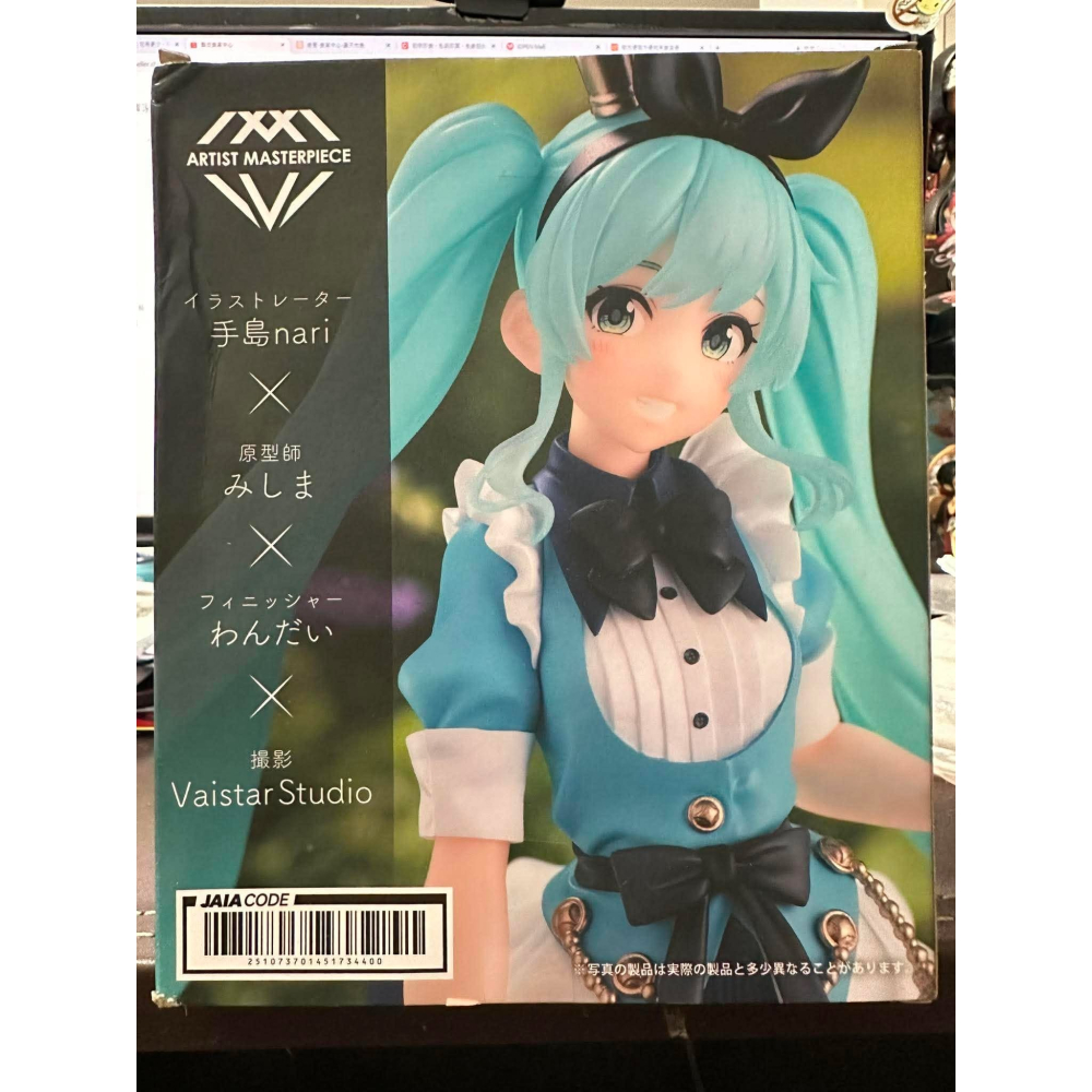 TAITO 景品 初音 MIKU Princess 初音未來 公主 AMP 愛麗絲 夢游仙境 愛麗絲公主 藝術家 初音-細節圖7