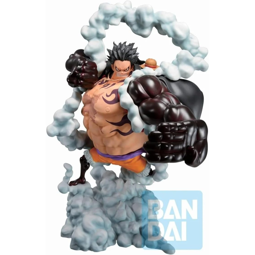 全新未拆 日版 日空版 金證 海賊王 航海王 一番賞 B賞 蒙其 D 魯夫 草帽魯夫 和之國 四皇激鬥 第三幕 鬼島決鬥-細節圖5