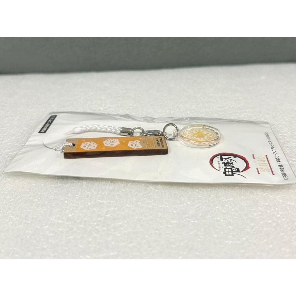 【全新】日版 鬼滅之刃 祭日和 D賞 根付吊飾 壓克力吊飾 木製吊飾 善逸-細節圖3