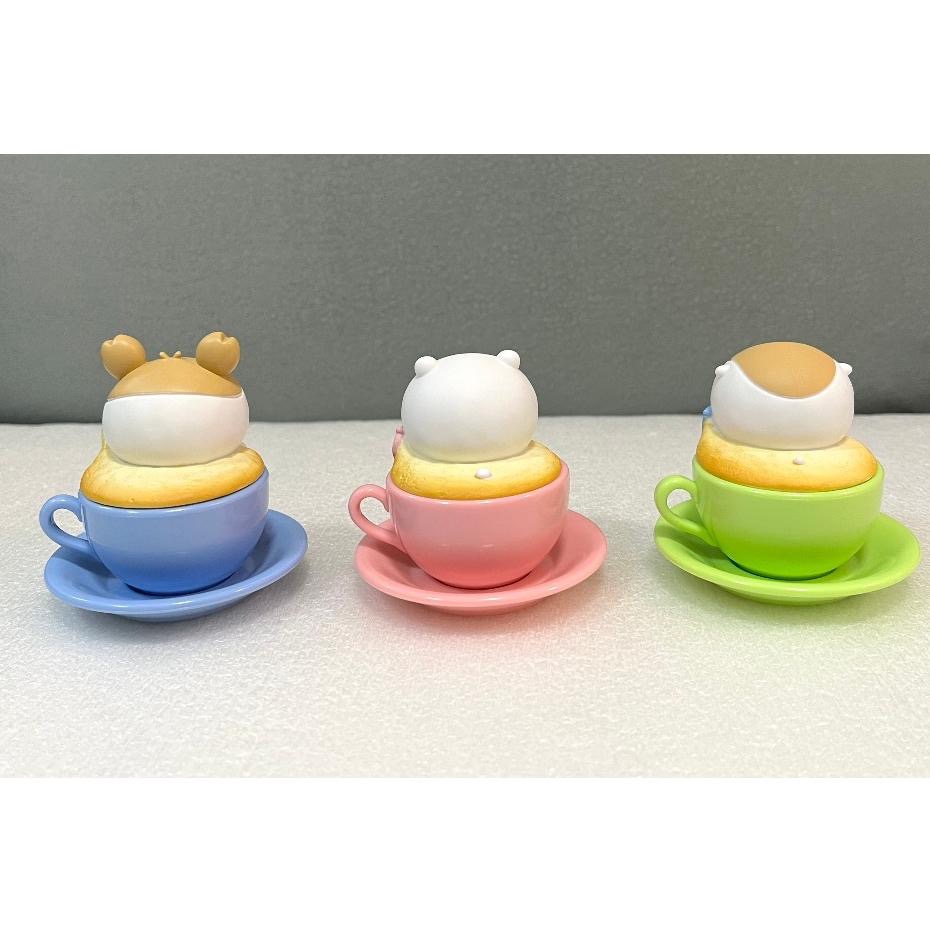 【全新】日版 吉伊卡哇 ちいかわ chiikawa 萬代 BANDAI 拿鐵 拉花 造型 小公仔 吉伊 小八 兔兔 小桃-細節圖4