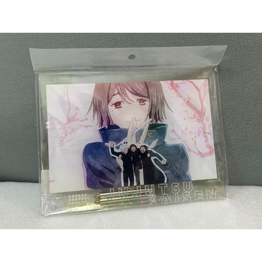 【全新】日版 咒術迴戰 懷玉 玉折 場景插畫 壓克力立牌 五條悟 夏油傑-規格圖5