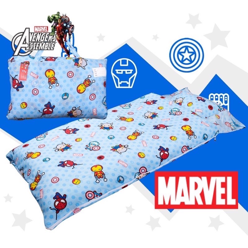 兒童鋪棉睡袋｜加厚｜米奇米妮/維尼/冰雪奇緣/復仇者聯盟/波力-規格圖7