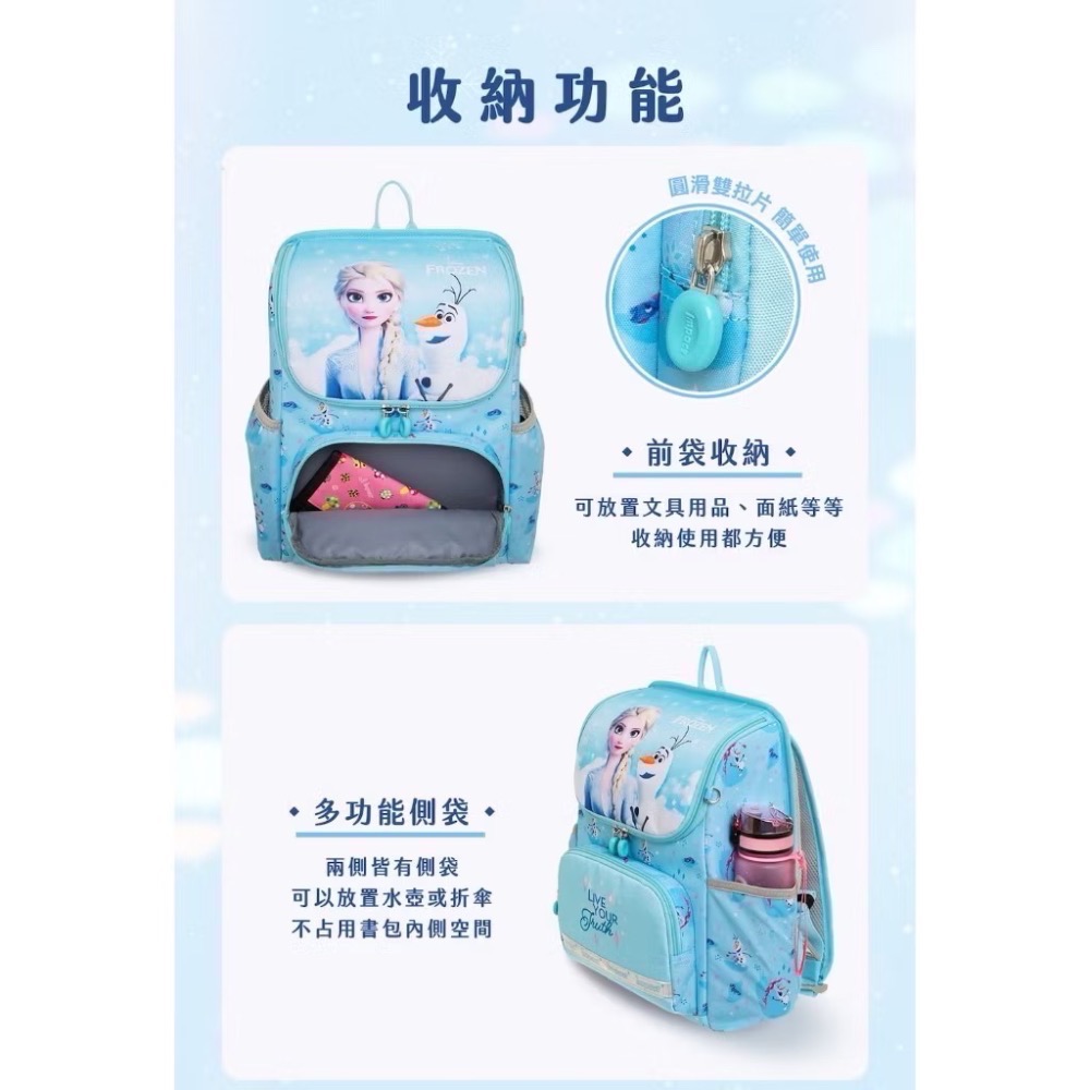 IMPACT怡寶｜超輕羽量型護脊書包+贈好禮🎁｜寶可夢/伊布/冰雪奇緣/凱蒂貓/閃電麥坤/奧特曼-細節圖7