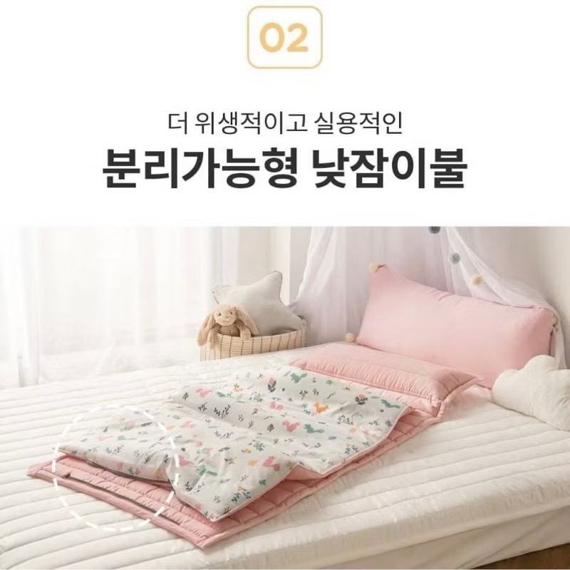 韓國Juho deco防螨兒童睡袋｜附原廠收納袋-細節圖2