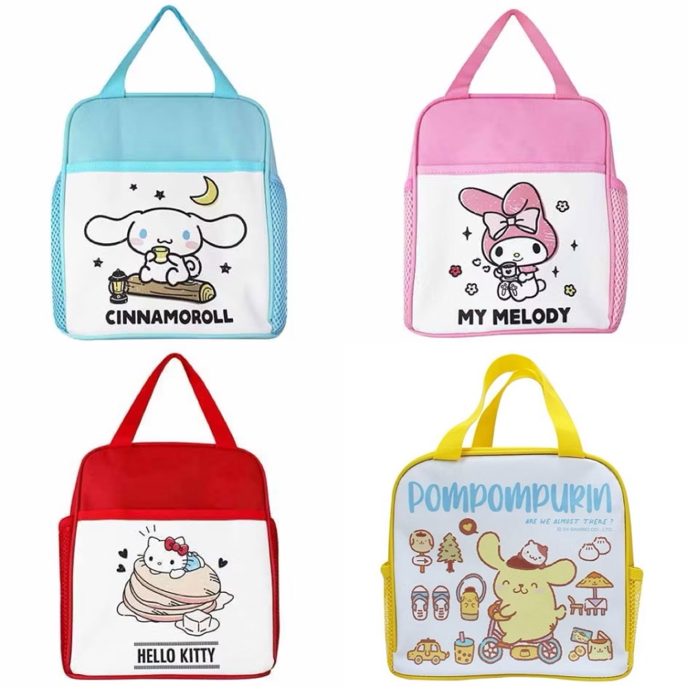 正版授權卡通便當袋｜雙網便當袋｜汪汪隊｜吉伊卡哇｜佩佩豬｜角落生物｜三麗鷗-細節圖4