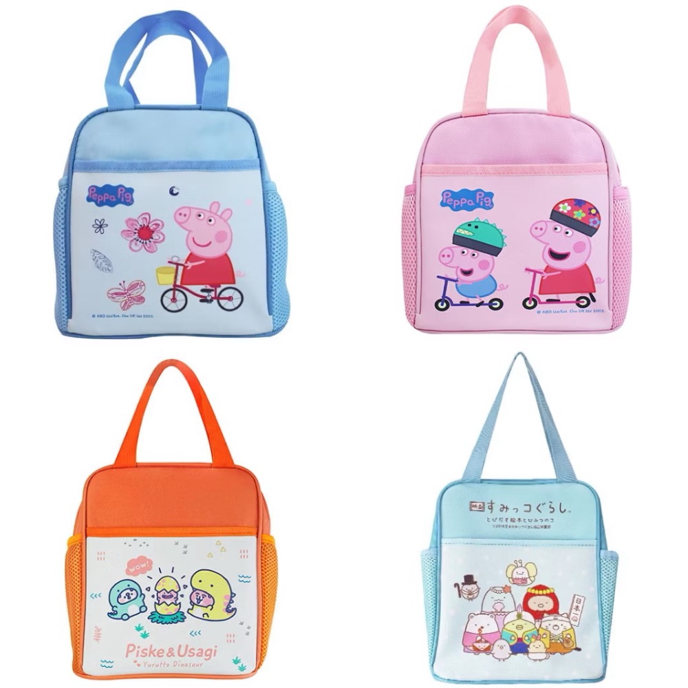 正版授權卡通便當袋｜雙網便當袋｜汪汪隊｜吉伊卡哇｜佩佩豬｜角落生物｜三麗鷗-細節圖6