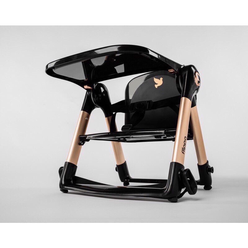 【優選賣-飛鴿現貨】-魔法黑-英國Apramo Flippa折疊式旅行餐椅式兩用兒童餐椅(贈提袋+椅墊)-細節圖6