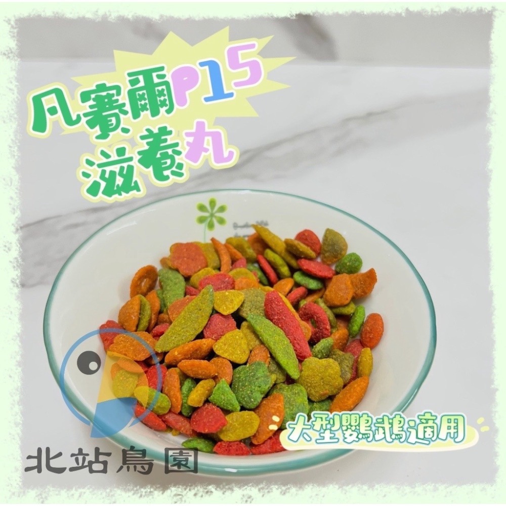 <北站鳥園>P15凡賽爾鸚鵡滋養丸 / 寵物鳥、大型鸚鵡用 / 輔助食品、幼鳥學吃 / 1kg、3kg-細節圖5
