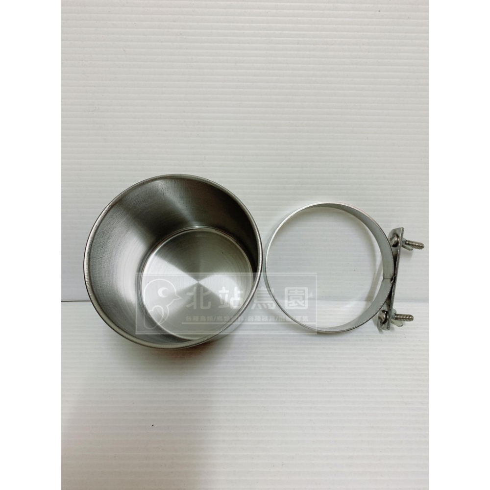 <北站鳥園>白鐵杯（含杯架）/ 非304材質 / 尺寸大-細節圖2