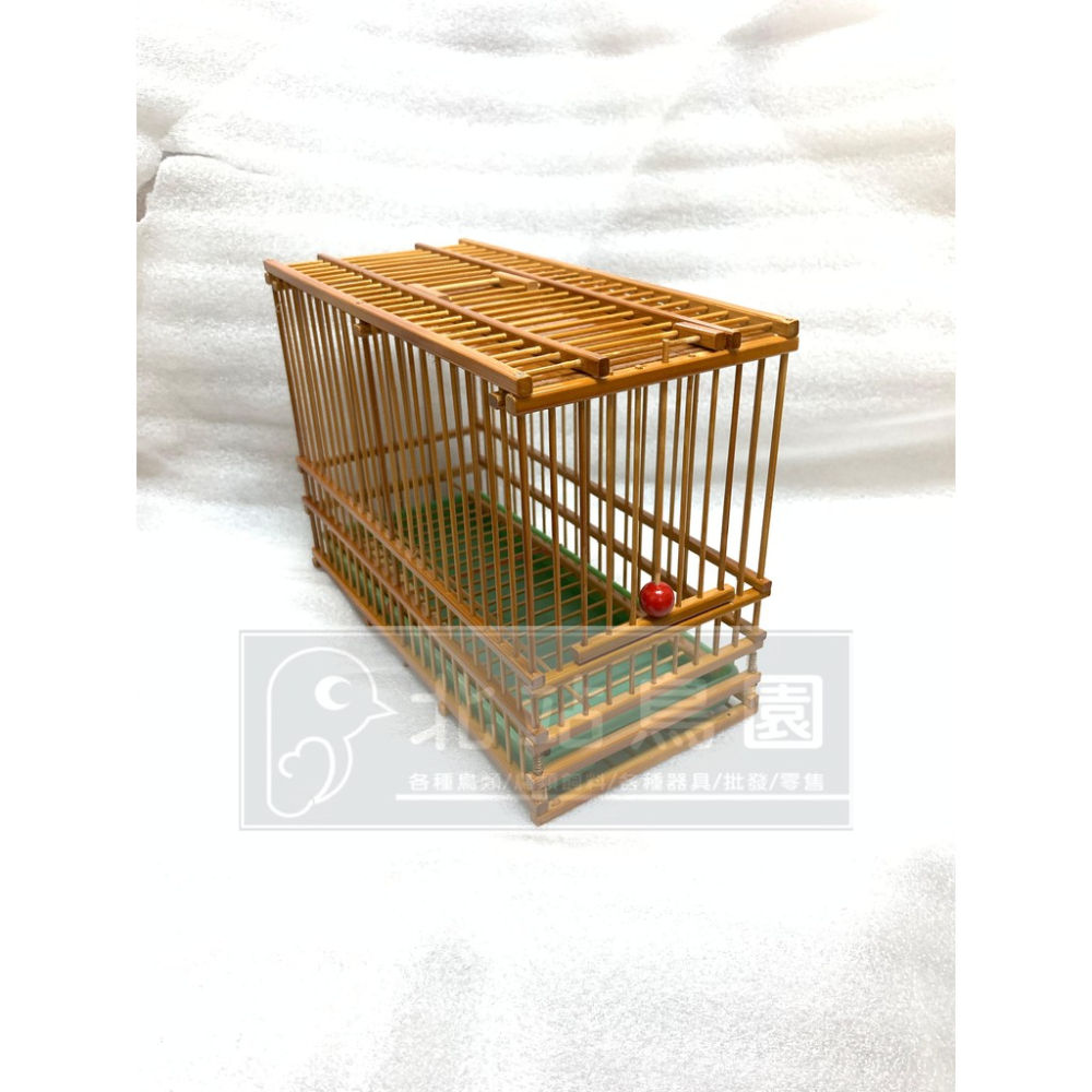 <北站鳥園>麵包籠 / 台灣製 / 上漆款 / 超商取貨最多2個 / 綠繡眼、燕科、雀科、觀賞鳥 / 飼料杯、飲水瓶另購-細節圖6