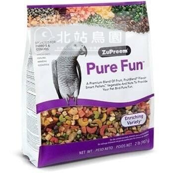<北站鳥園>（最新效期）美國路比爾ZuPreem綜合水果大餐 /中大型鸚鵡飼料 /添加蔬果、種子、滋養丸-細節圖3