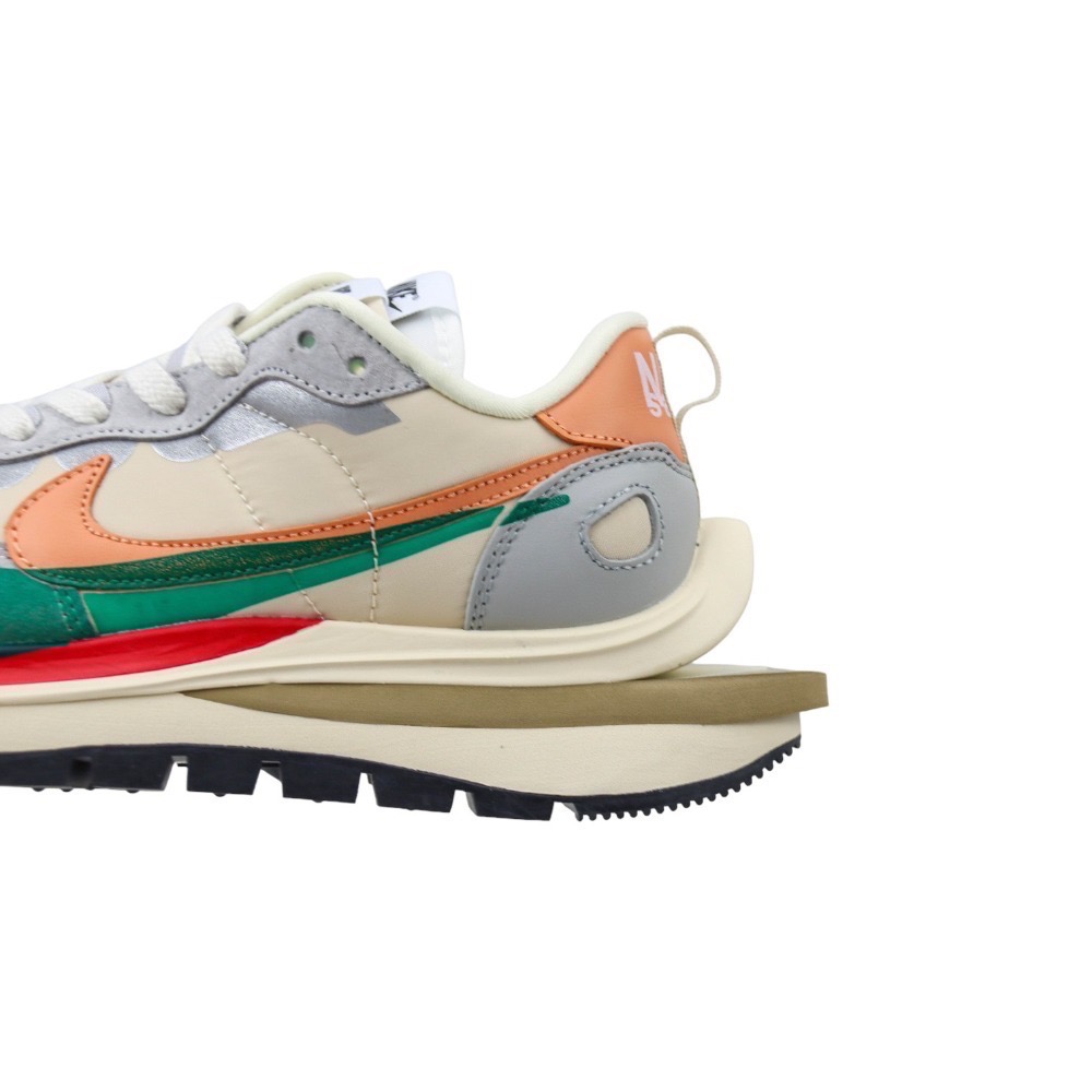 👟Nike x sacai 3.0 Vapor Waffle “Art colorful＂ 橘綠白/多彩-細節圖4