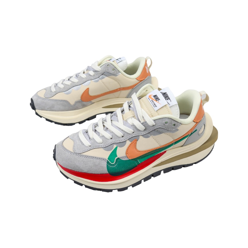 👟Nike x sacai 3.0 Vapor Waffle “Art colorful＂ 橘綠白/多彩/藝術色彩-細節圖3