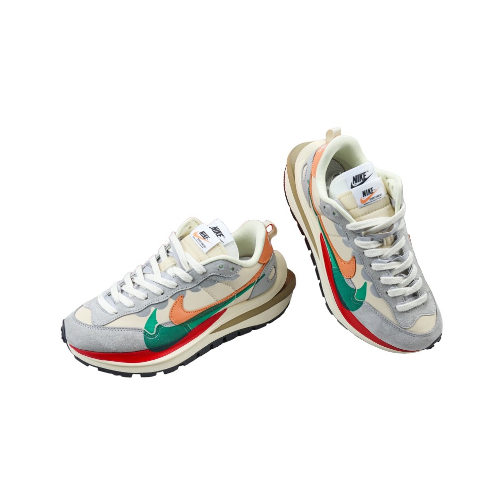 👟Nike x sacai 3.0 Vapor Waffle “Art colorful＂ 橘綠白/多彩/藝術色彩-細節圖8