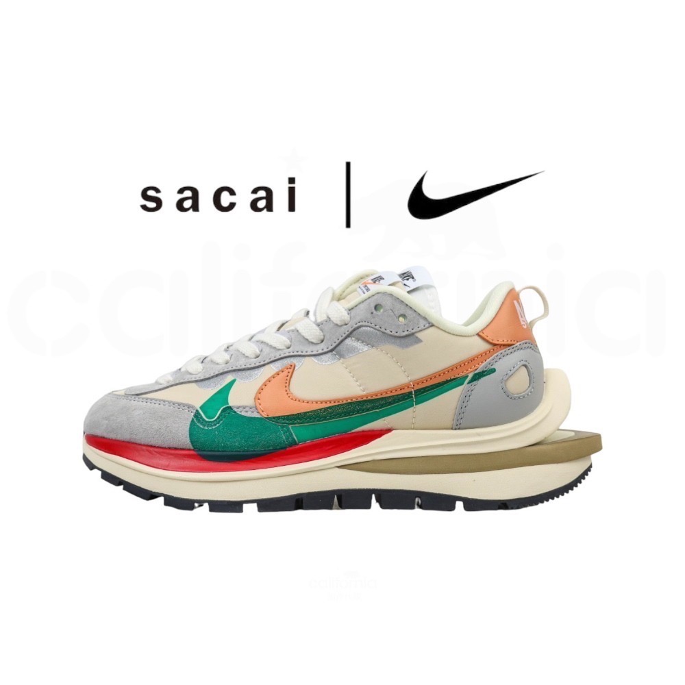 👟Nike x sacai 3.0 Vapor Waffle 解構 雙勾聯名跑鞋 男女通用款式-細節圖7