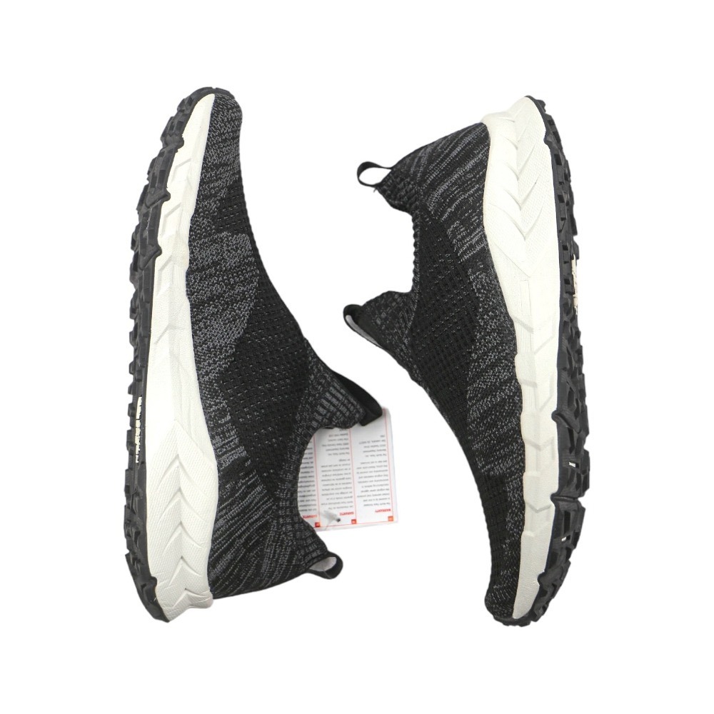 👟The North Face 編織布跑鞋 黑白 抓地耐磨輕便休閒鞋/編織透氣襪子鞋 男女通用款(EU39~45)-細節圖4