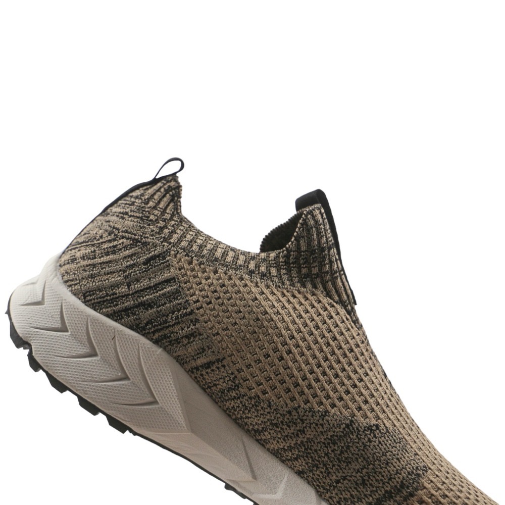 👟The North Face 編織布跑鞋 迷彩棕/沙漠之狐 抓地耐磨輕便休閒鞋/編織透氣襪子鞋 男女通用款-細節圖7