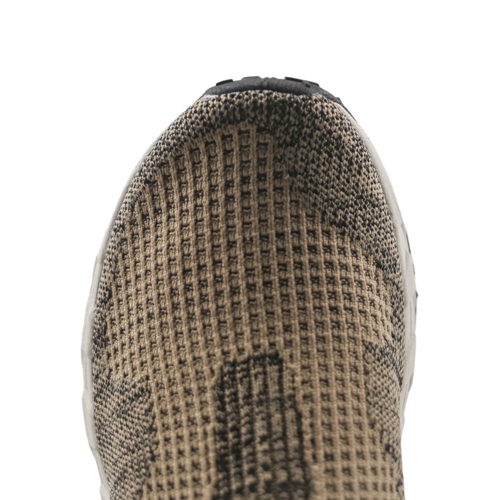 👟The North Face 編織布跑鞋 迷彩棕/沙漠之狐 抓地耐磨輕便休閒鞋/編織透氣襪子鞋 男女通用款-細節圖8