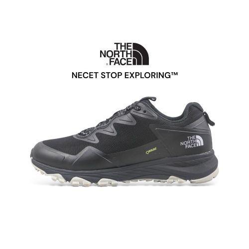 👟The North Face Gore-Tex x Vibram黃金大底防水塗佈戶外機能鞋 黑色 抓地耐磨輕便休閒鞋