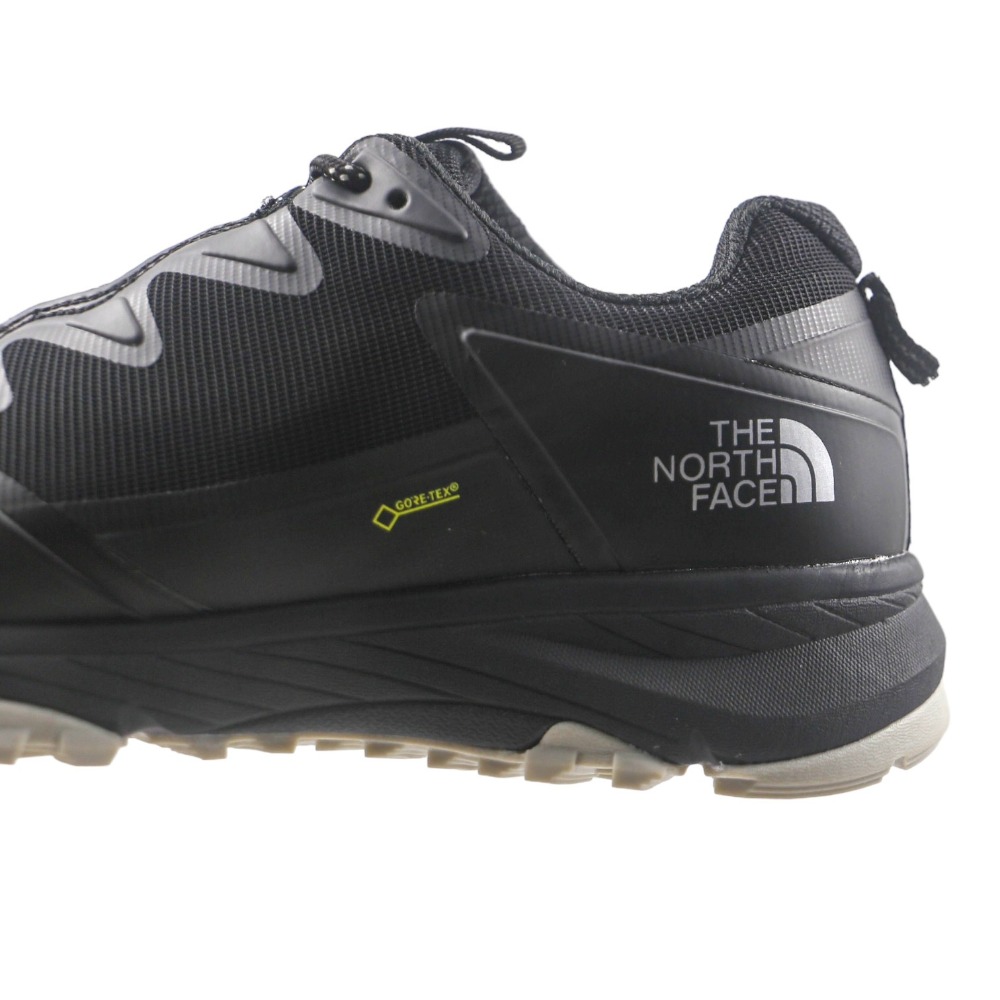 👟The North Face Gore-Tex x Vibram黃金大底防水塗佈戶外機能鞋 黑色 抓地耐磨輕便休閒鞋-細節圖5