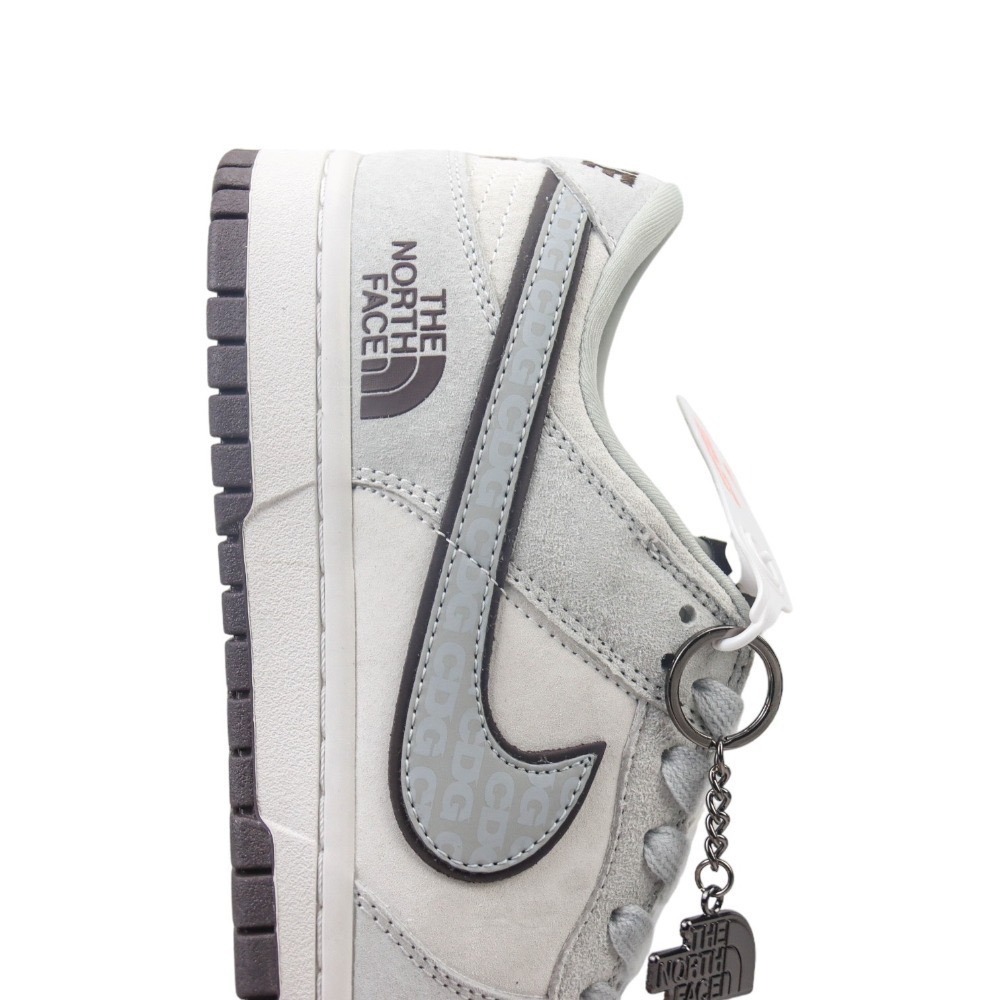 👟Nike X The North Face Dunk SB 滑板鞋聯名款 米灰色 男女通用款-細節圖4