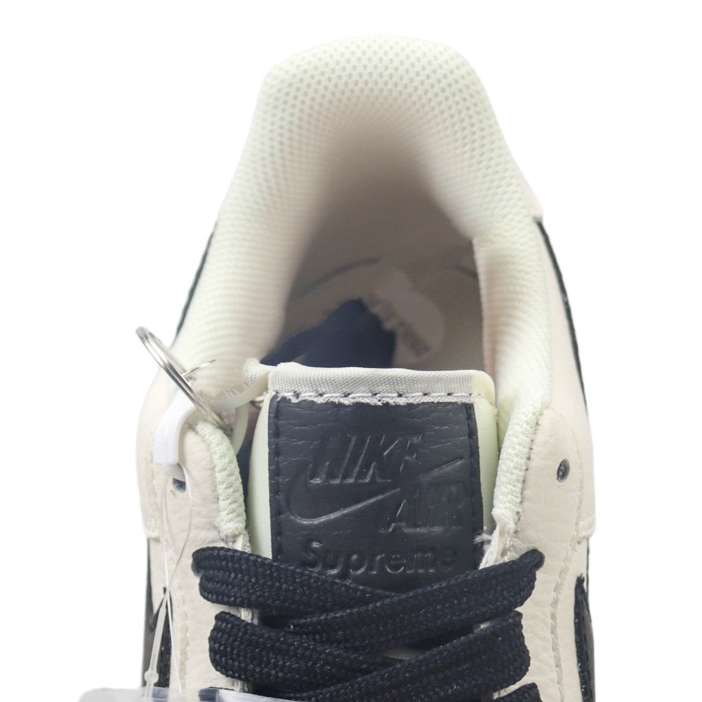 👟Nike AF1 X The North Face X Supreme 空軍1號三方聯名款 米白黑勾-細節圖3