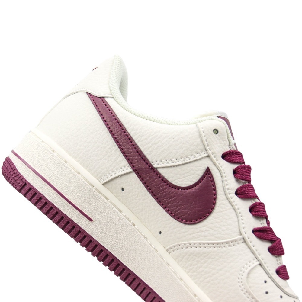 👟Nike AF1 X The North Face X Supreme 空軍1號三方聯名款 米白紅勾 男女-細節圖4