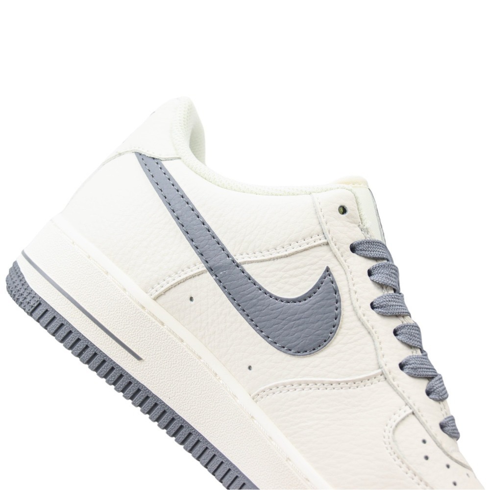 👟Nike AF1 X The North Face X Supreme 空軍1號三方聯名款 米白深灰勾-細節圖6