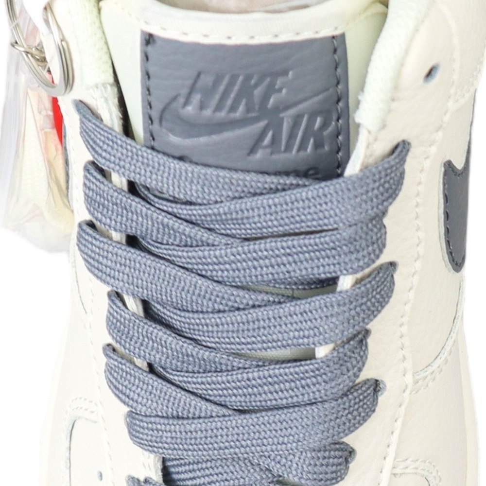 👟Nike AF1 X The North Face X Supreme 空軍1號三方聯名款 米白深灰勾-細節圖8