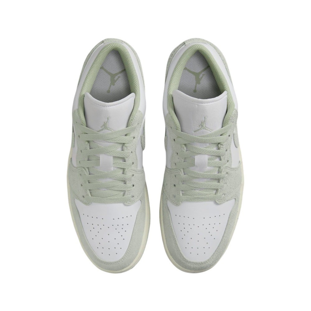 👟Air Jordan 1 Low SE 哈密瓜綠/帆船白/泡沫海洋色/綠白色 FN5214-131-細節圖2