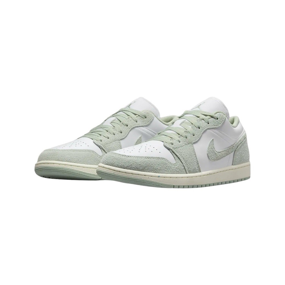 👟Air Jordan 1 Low SE 哈密瓜綠/帆船白/泡沫海洋色/綠白色 FN5214-131-細節圖3