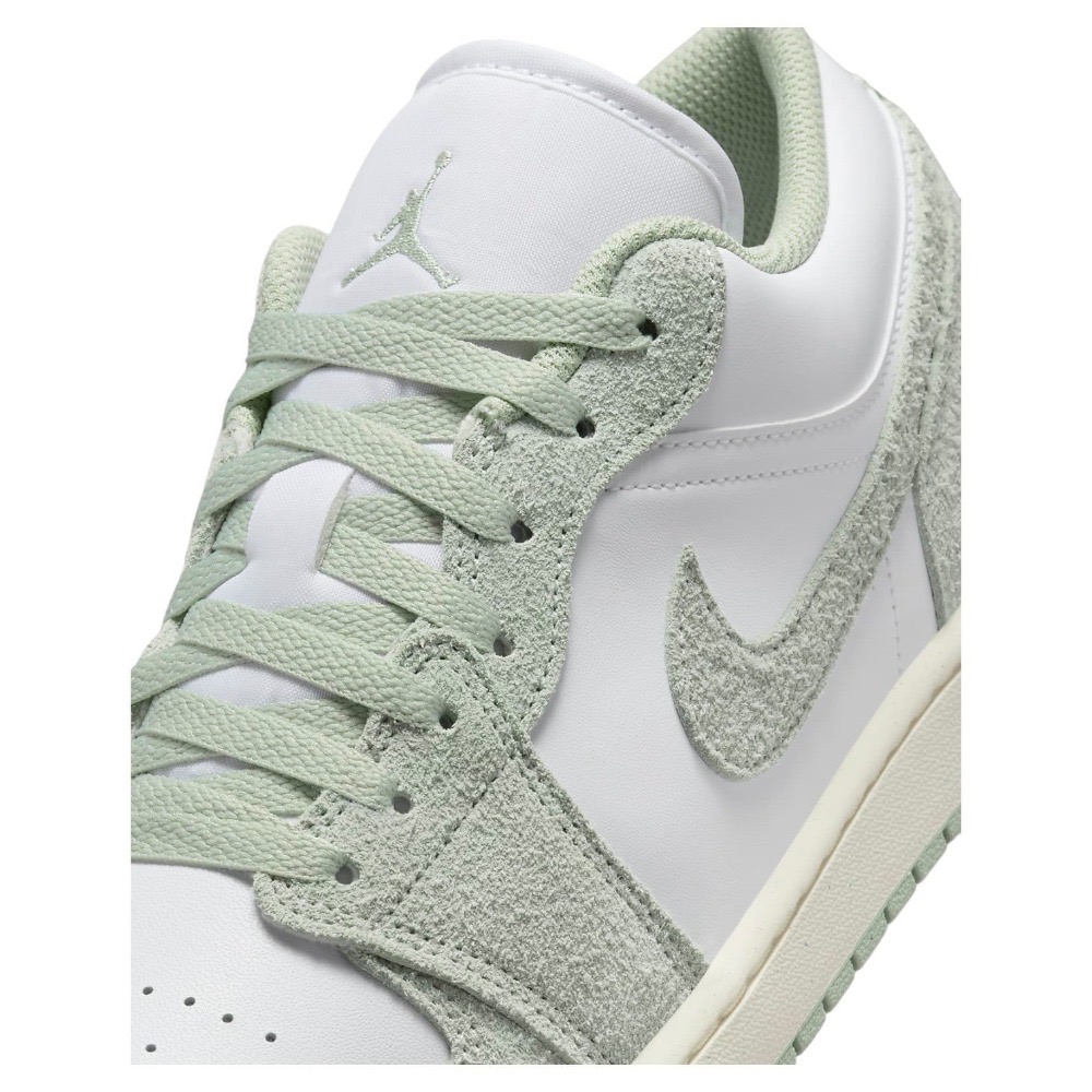 👟Air Jordan 1 Low SE 哈密瓜綠/帆船白/泡沫海洋色/綠白色 FN5214-131-細節圖7