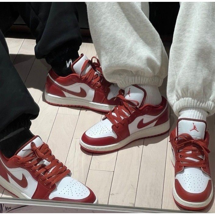 👟Air Jordan 1 Low SE 龍蝦紅/帆船白/沙丘紅/紅白色 FJ3459-160-細節圖3