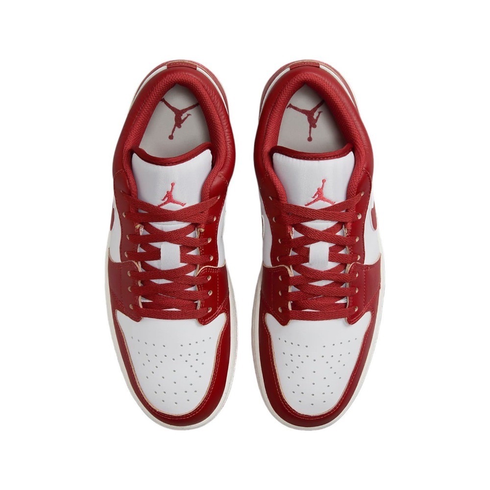 👟Air Jordan 1 Low SE 龍蝦紅/帆船白/沙丘紅/紅白色 FJ3459-160-細節圖6