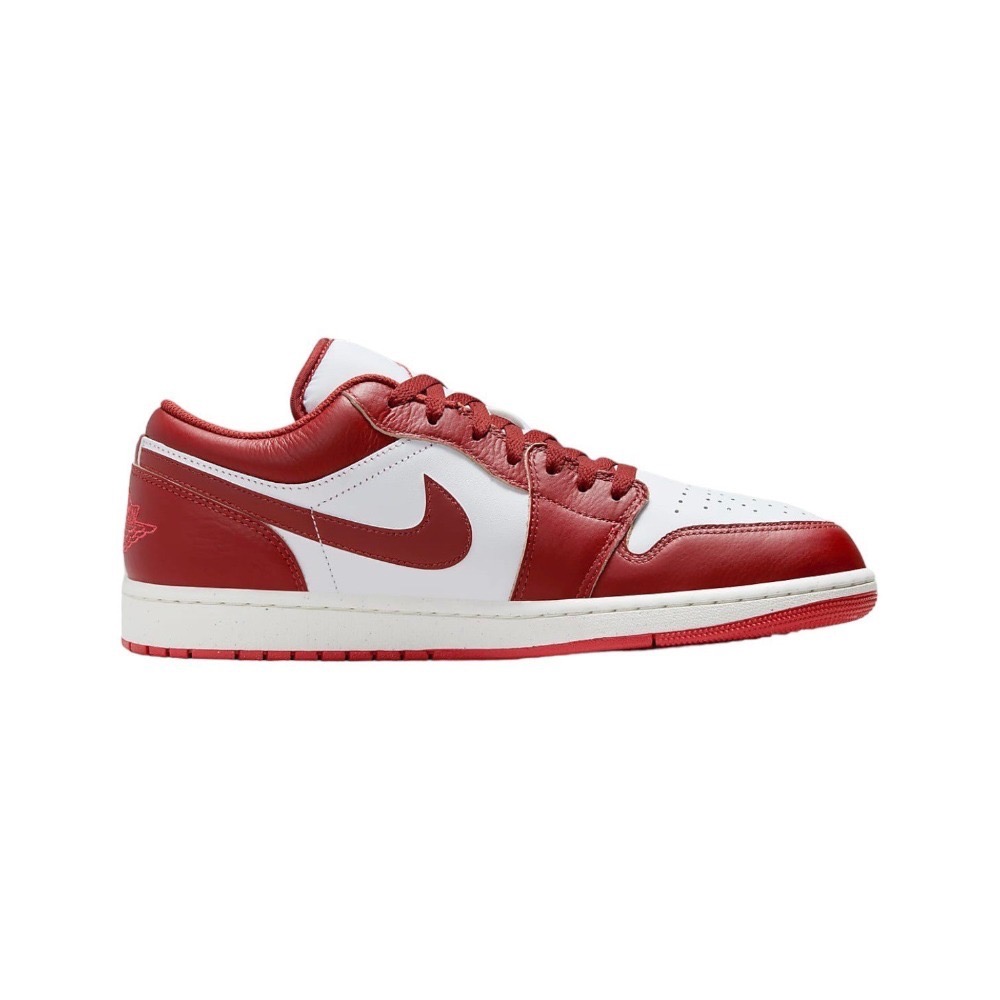 👟Air Jordan 1 Low SE 龍蝦紅/帆船白/沙丘紅/紅白色 FJ3459-160-細節圖7