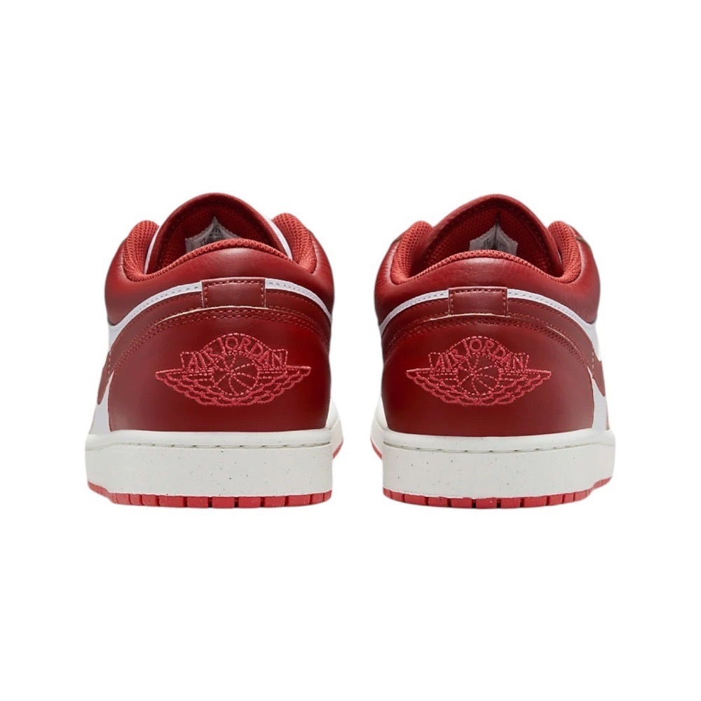 👟Air Jordan 1 Low SE 龍蝦紅/帆船白/沙丘紅/紅白色 FJ3459-160-細節圖9