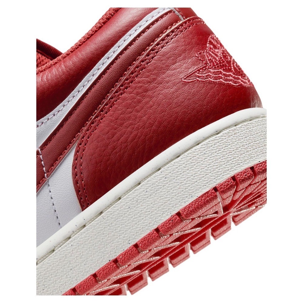 👟Air Jordan 1 Low SE 龍蝦紅/帆船白/沙丘紅/紅白色 FJ3459-160-細節圖11